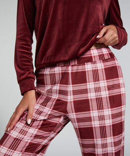 Pyjamasset Velours, Lila