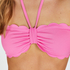 Bandeau bikinitopp Scallop, Rosa