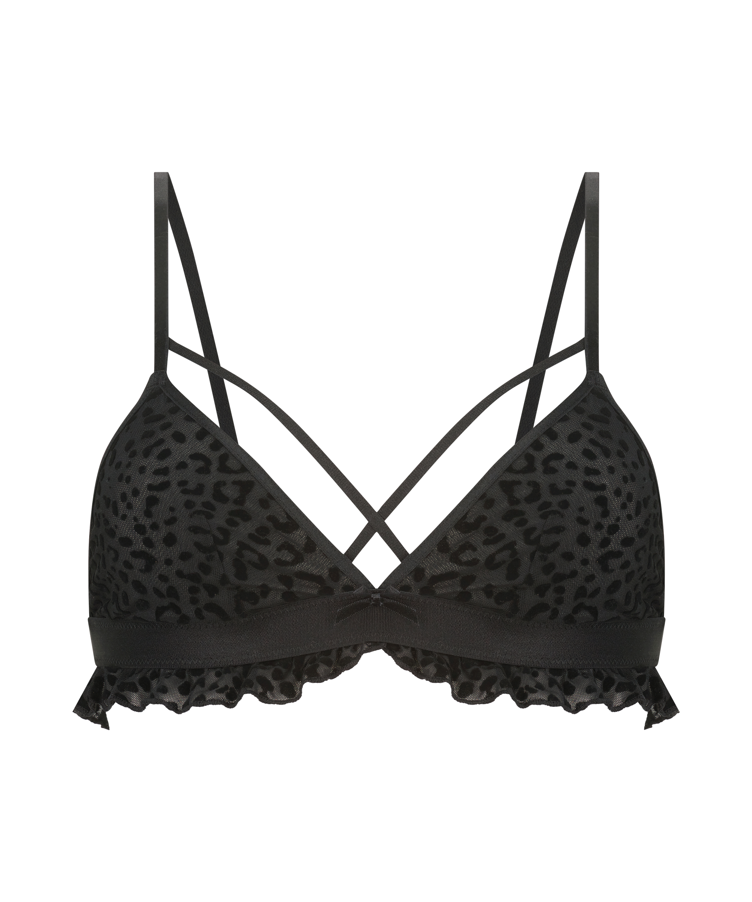 Bralette Lissy, Svart, main