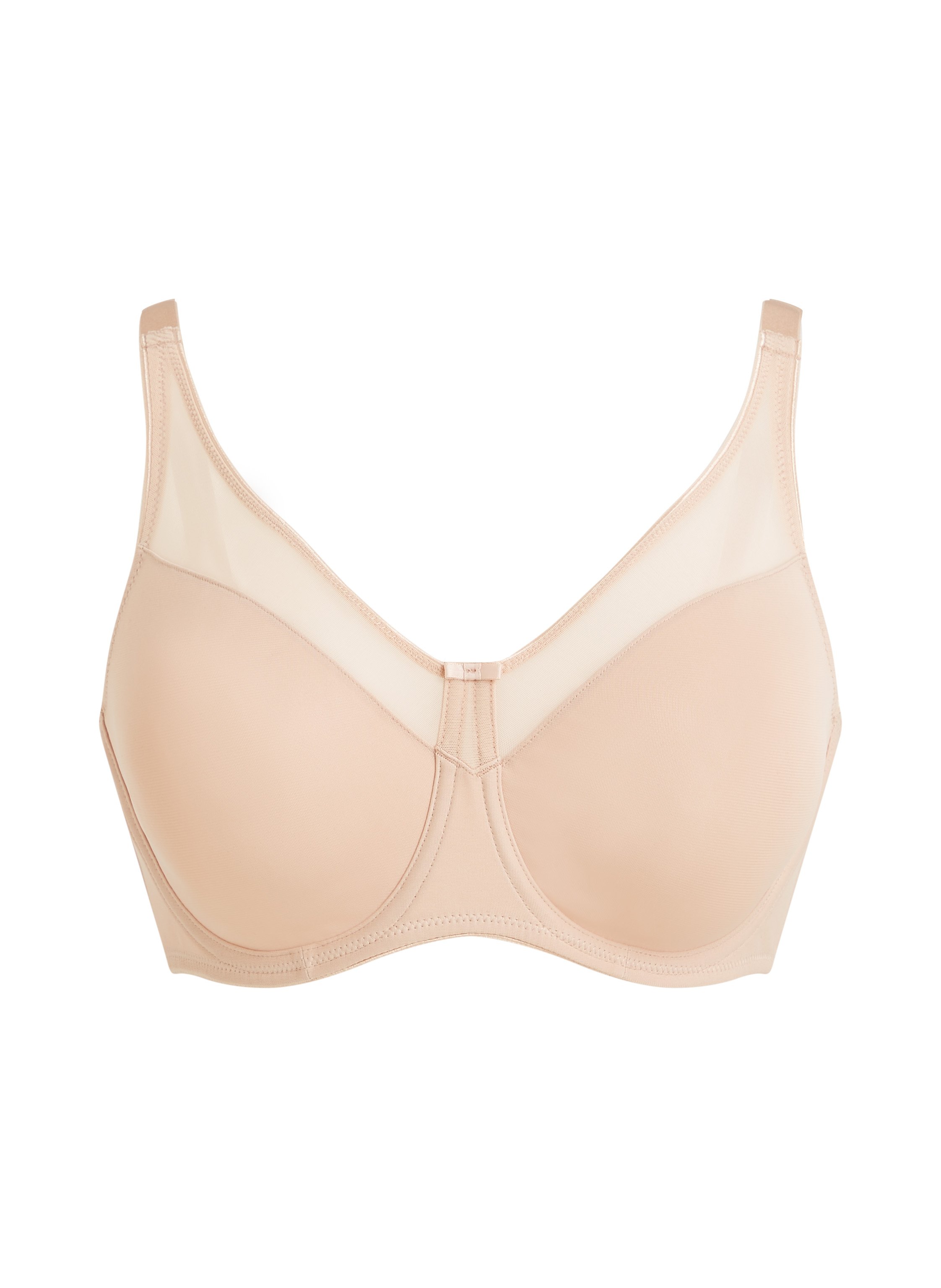 Icke-formpressad minimizer-bh med bygel Nina, Beige, main