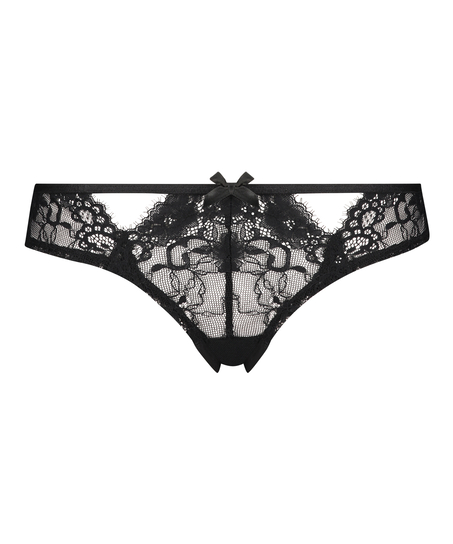 Yentel brazilian-trosa, Svart