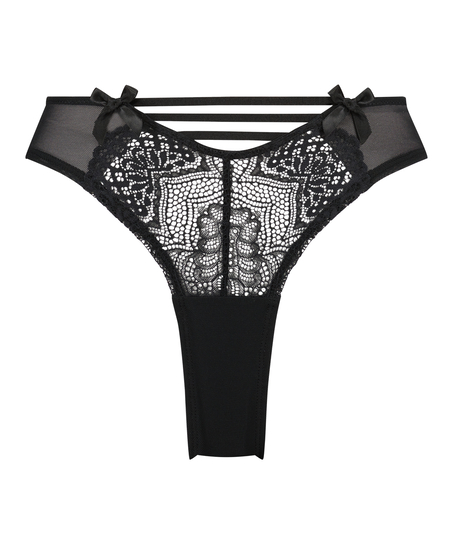 Uma h&ouml;gt skuren braziliantrosa, Svart