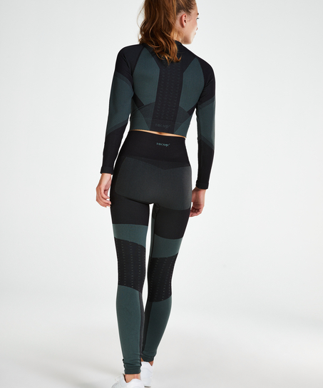 HKMX The Motion Crop Top, Gr&ouml;n