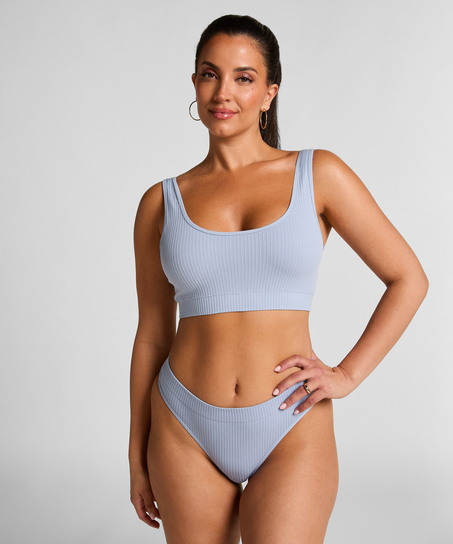 Bralette Scoop Dianne, Blå