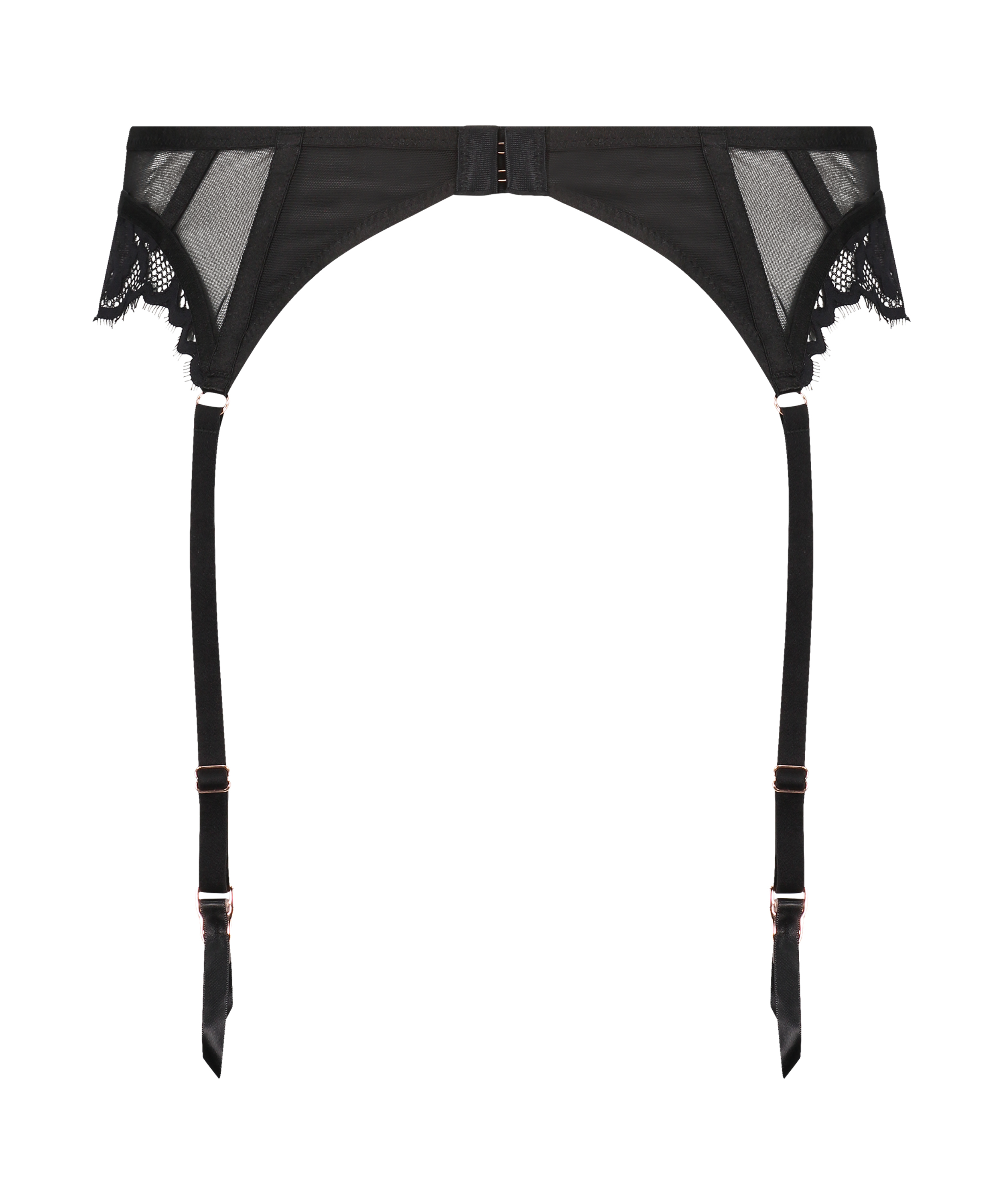 Strumpeband Jacqueline, Svart, main