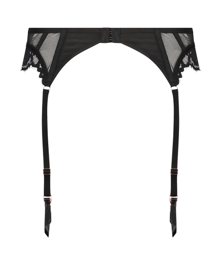 Strumpeband Jacqueline, Svart