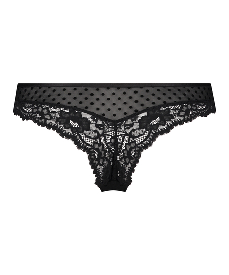 Irene brazilian-trosa, Svart