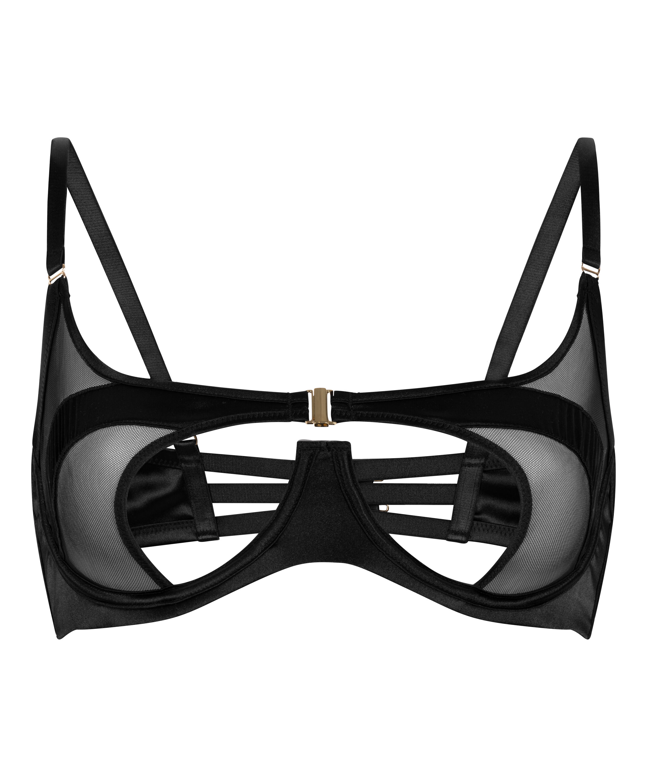 Vienna icke-formpressad bygel-bh, Svart