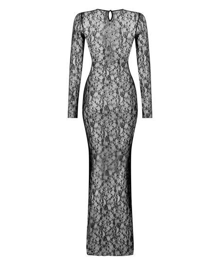 Underklänning Lace, Svart