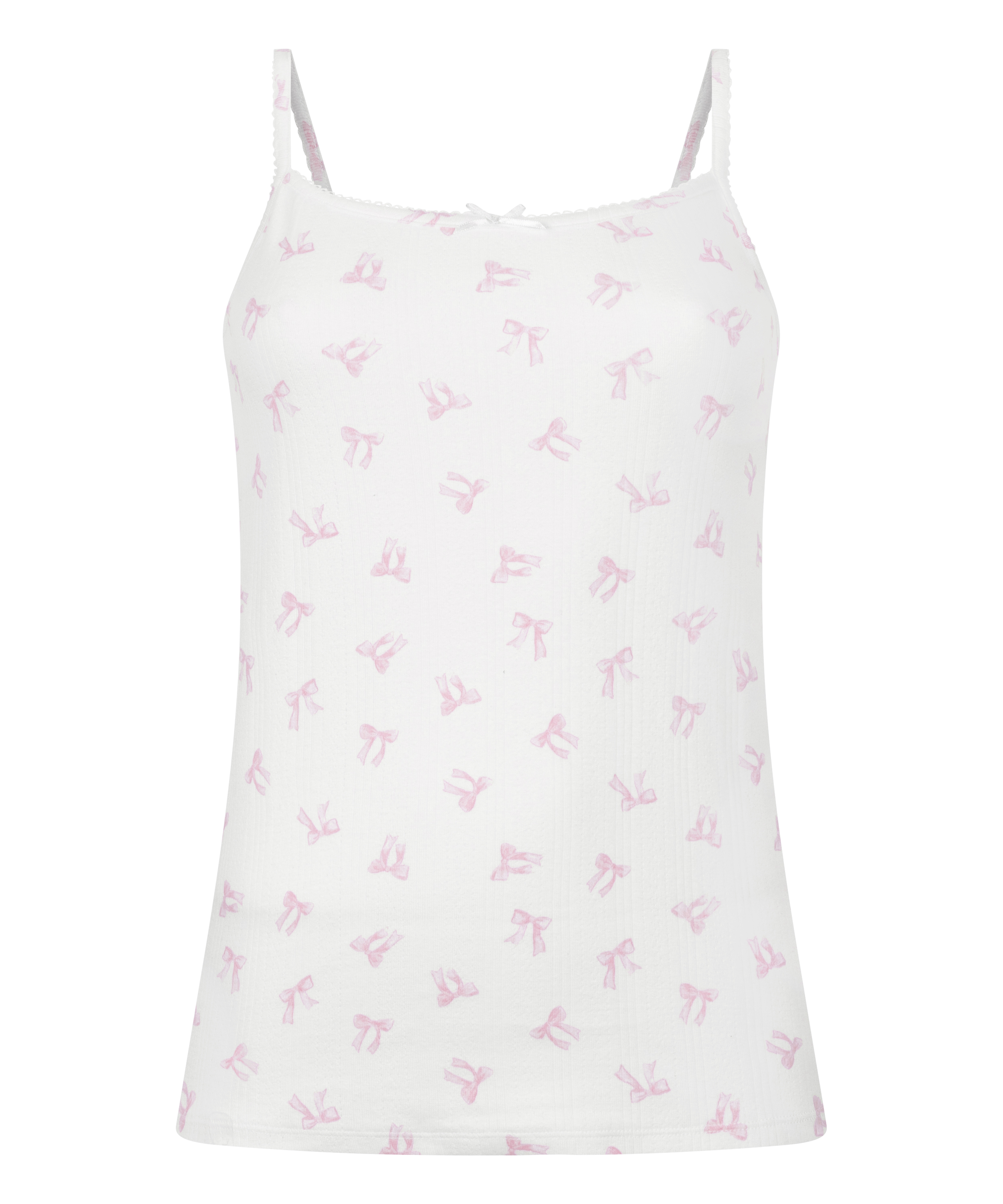 Cami Pointelle, Vit, main