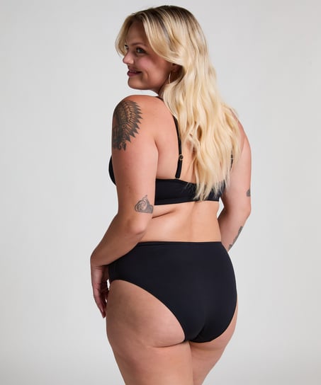 Rio bikiniunderdel i neopren, Svart