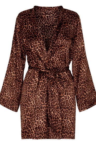Hunkemöller Kimono Satin morgonrockar dam – bild 3