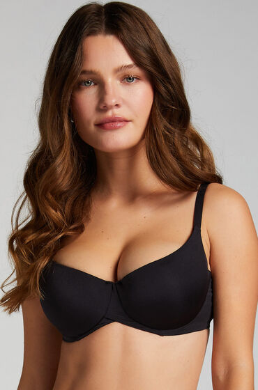 Hunkemöller Bekväm formpressad bygel-bh Smooth Svart