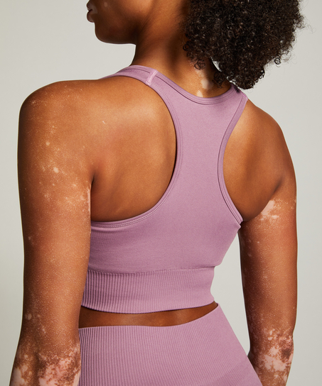 HKMX sömlös sport-bh, Lila