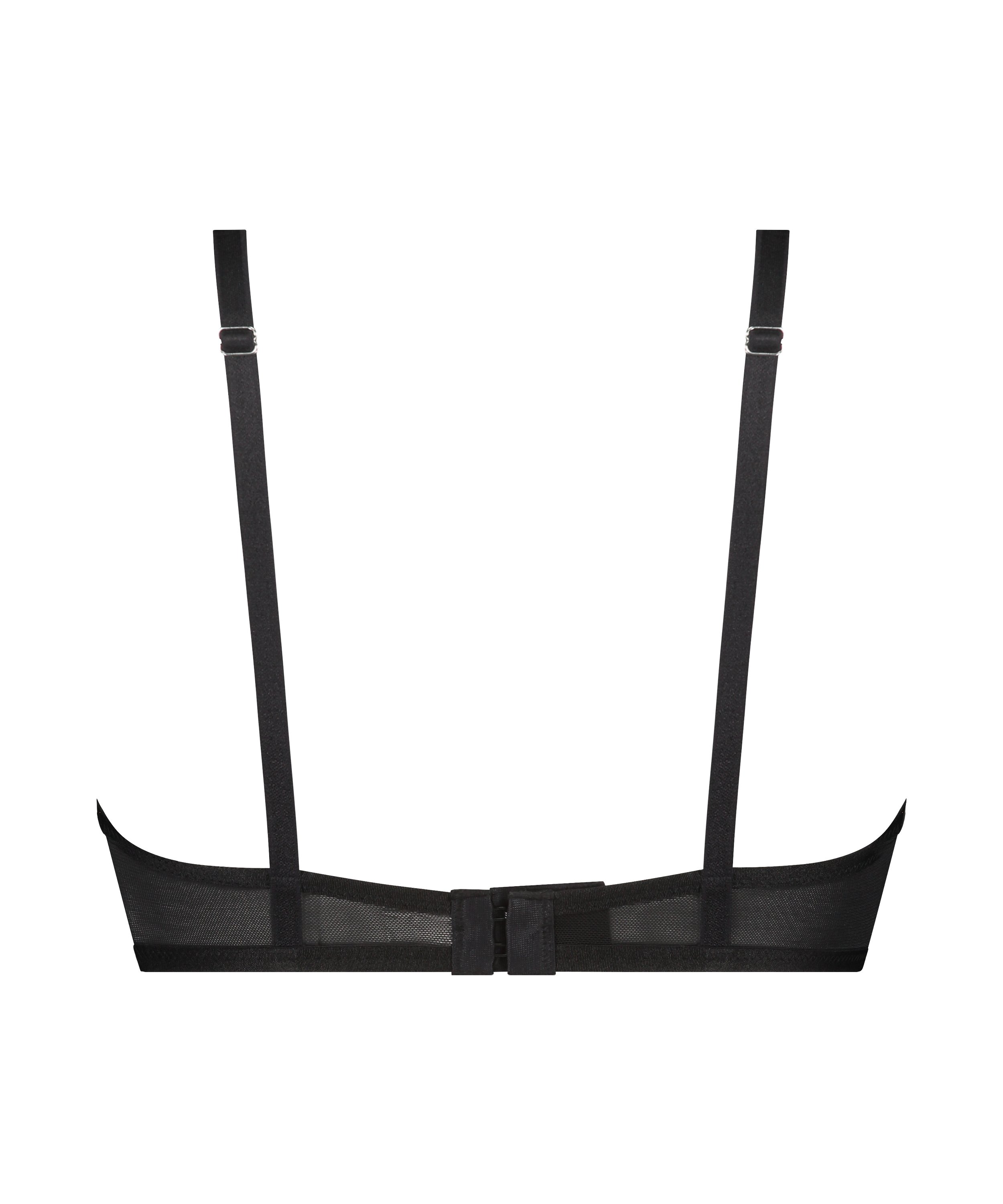 Ovadderade bygel-bh Blaise, Svart, main