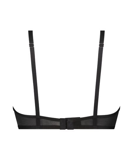 Ovadderade bygel-bh Blaise, Svart