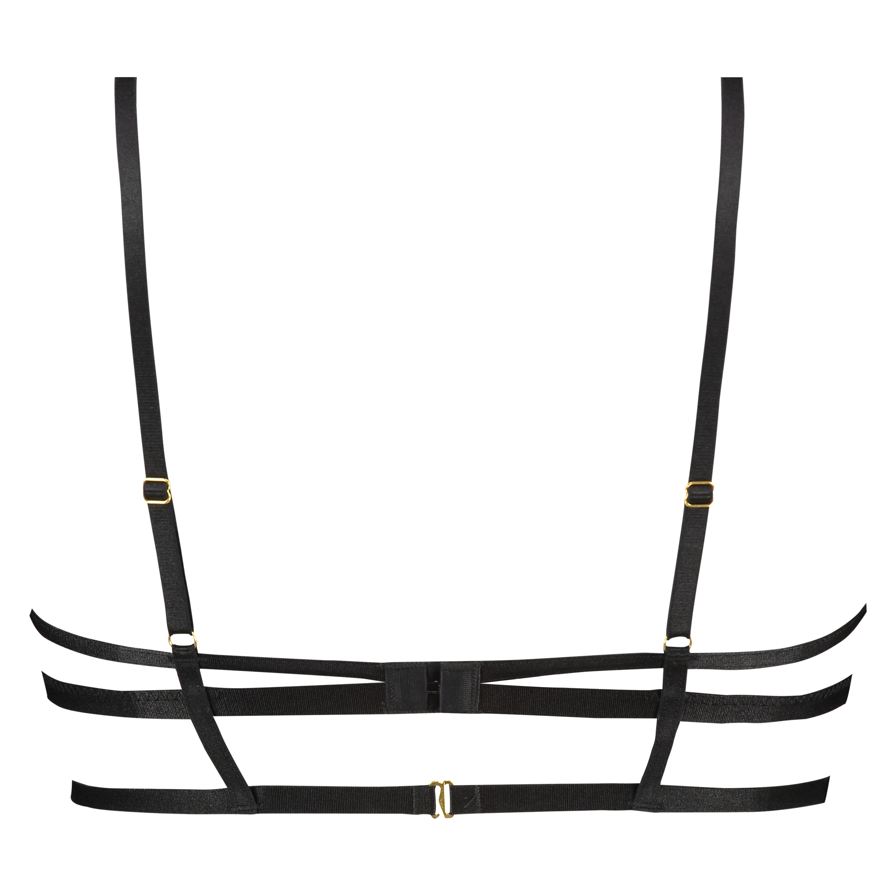 Triangelbralette Bella, Svart, main