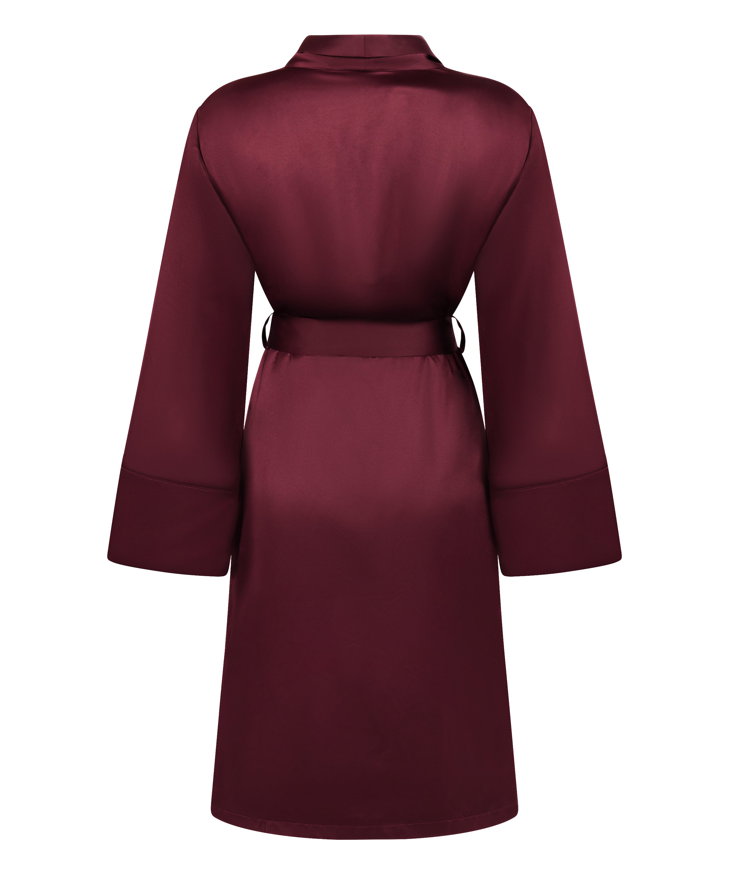 Badrock av satinfleece, Lila, main