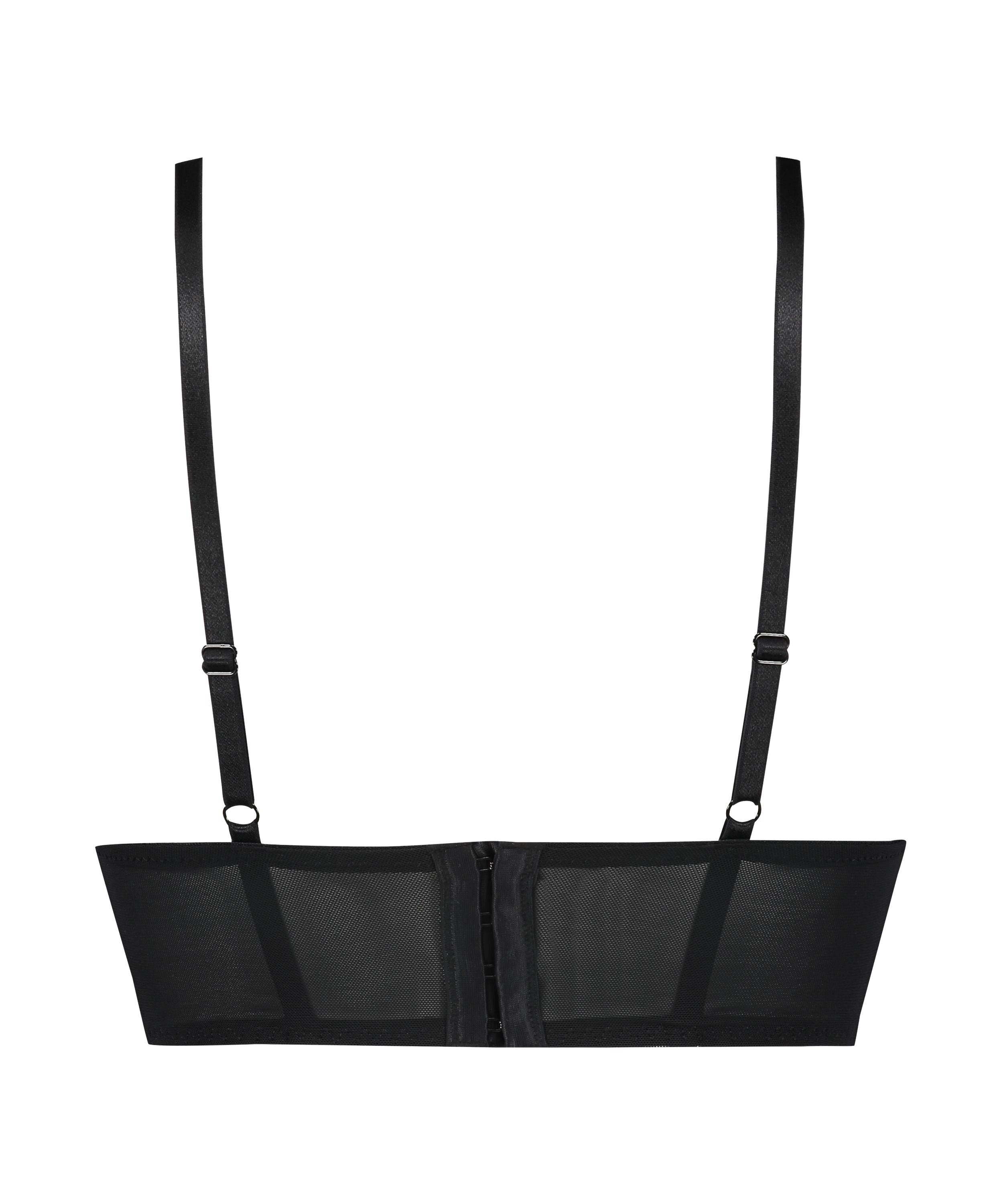 Allison vadderad l&aring;ng beh&aring; med bygel Rebecca Mir, Svart, main