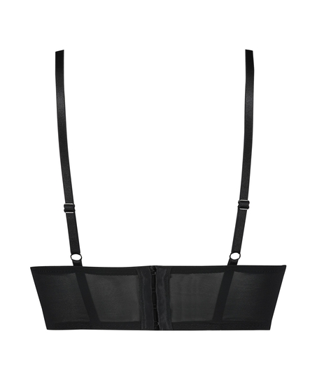 Allison vadderad l&aring;ng beh&aring; med bygel Rebecca Mir, Svart