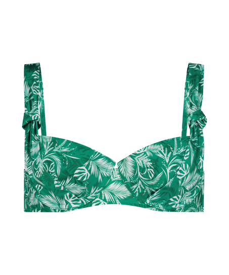 Bermuda formpressad bikinitopp med bygel Rebecca Mir, grön