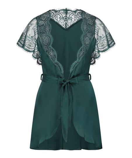 Coco satinkimono, Gr&ouml;n