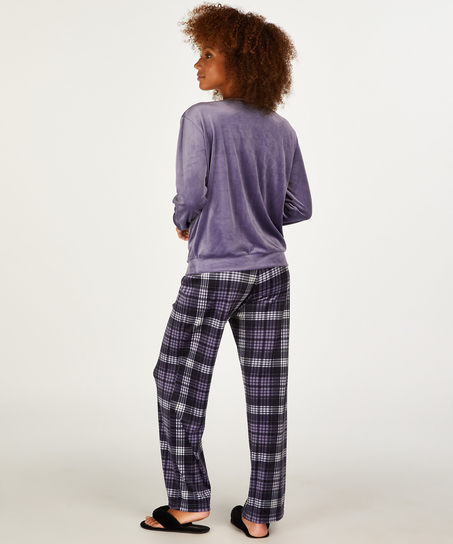 Pyjamaset med väska, blå