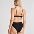 Triangel Bralette Smooth, Svart