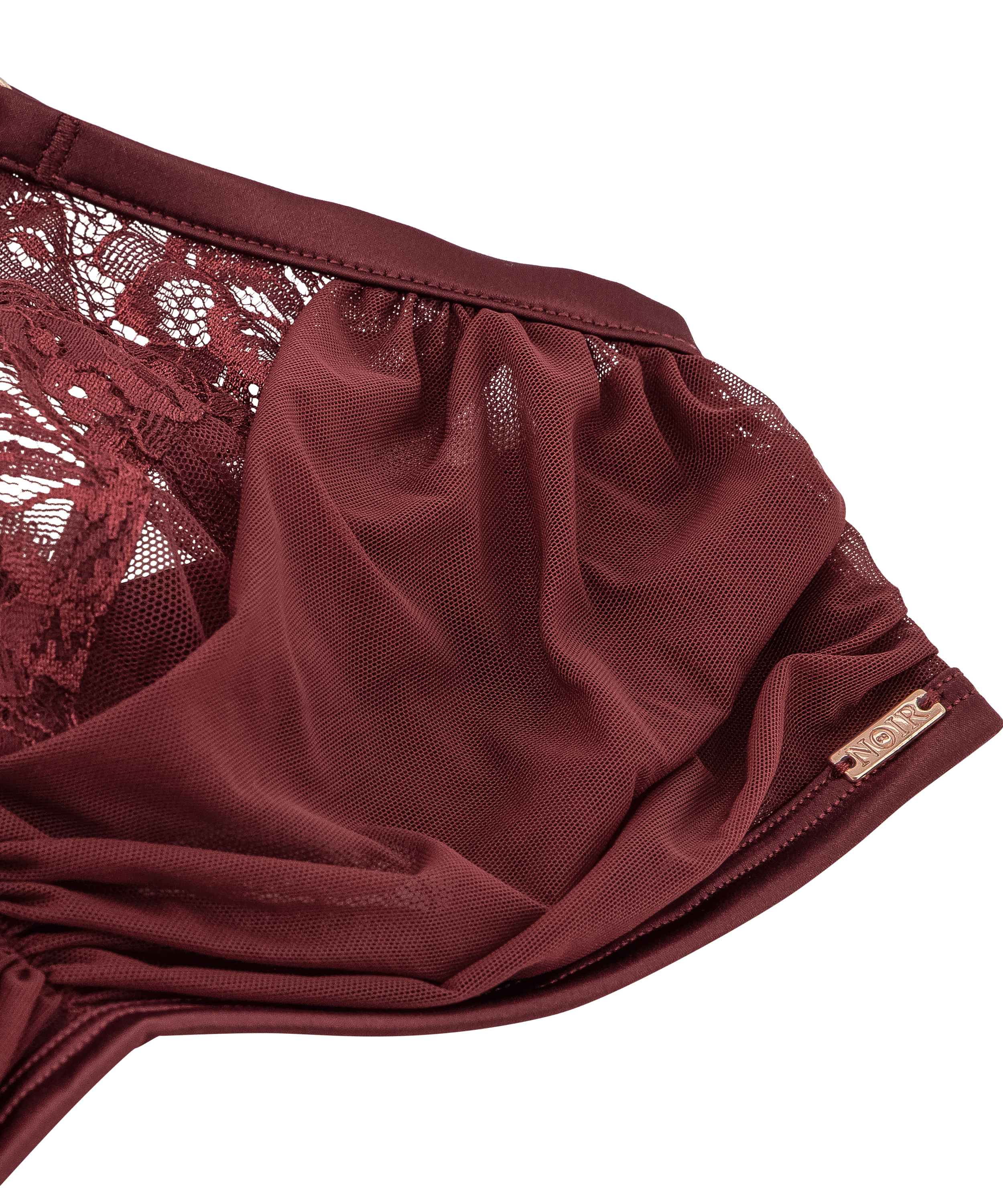 Icke-formpressad bygel-bh Zoe, Röd, main