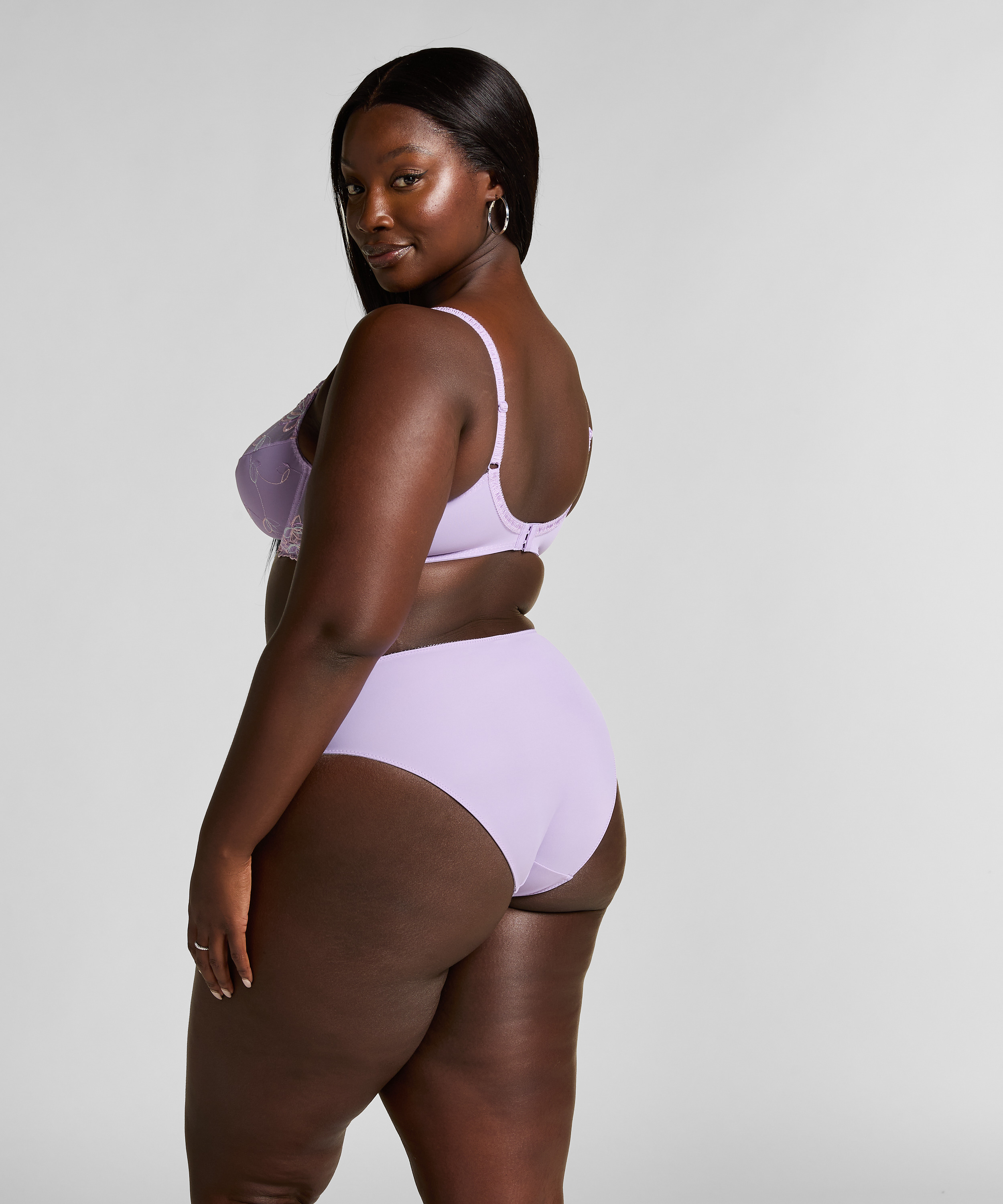 Icke formpressad bygel-bh Diva, Lila, main