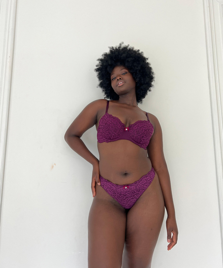 Formpressad bygel-bh Rose, Lila