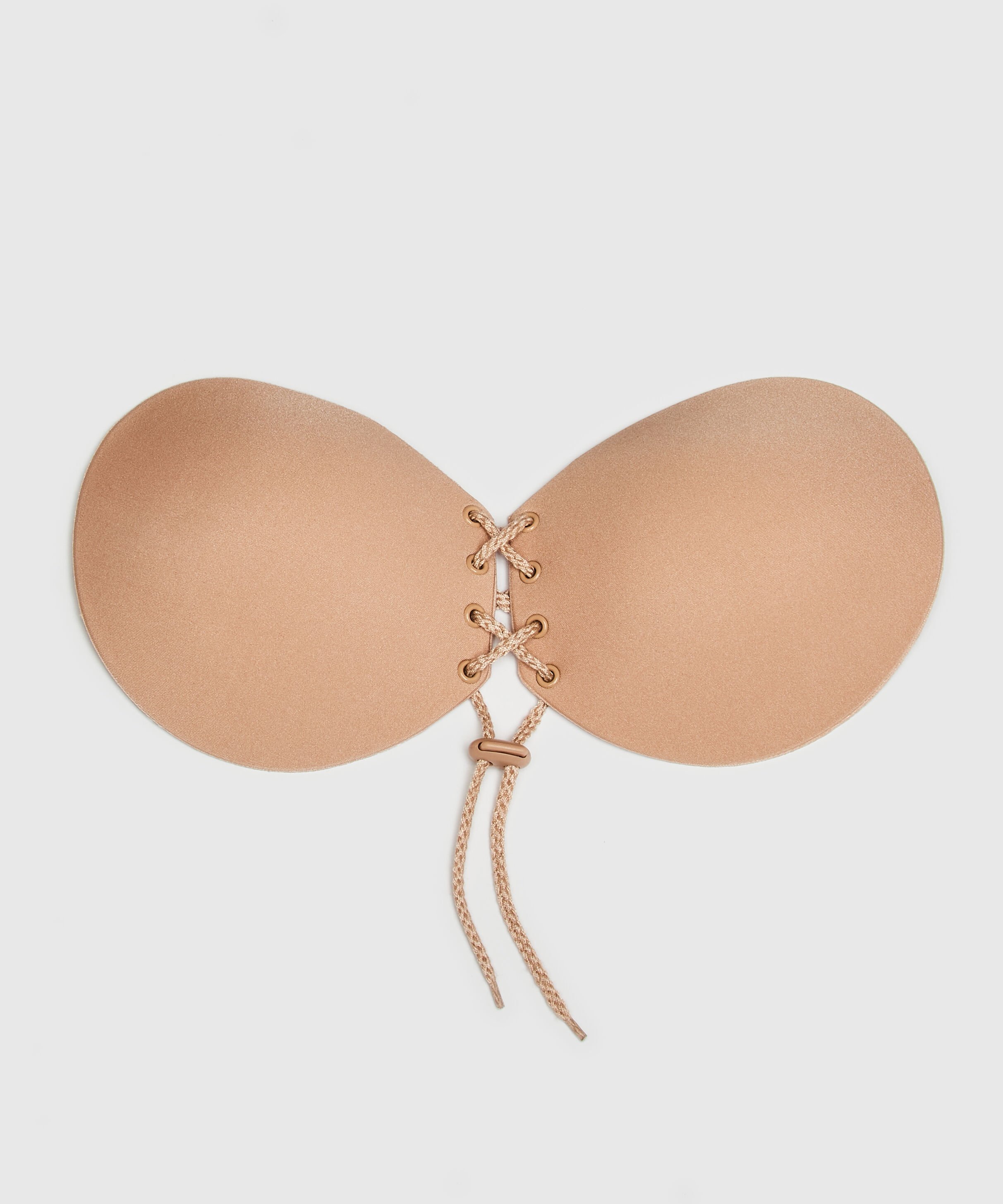 Sj&auml;lvh&auml;ftande push-up-bh, Beige