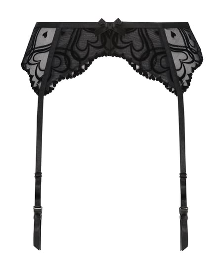 Strumpeband Pippa, Svart