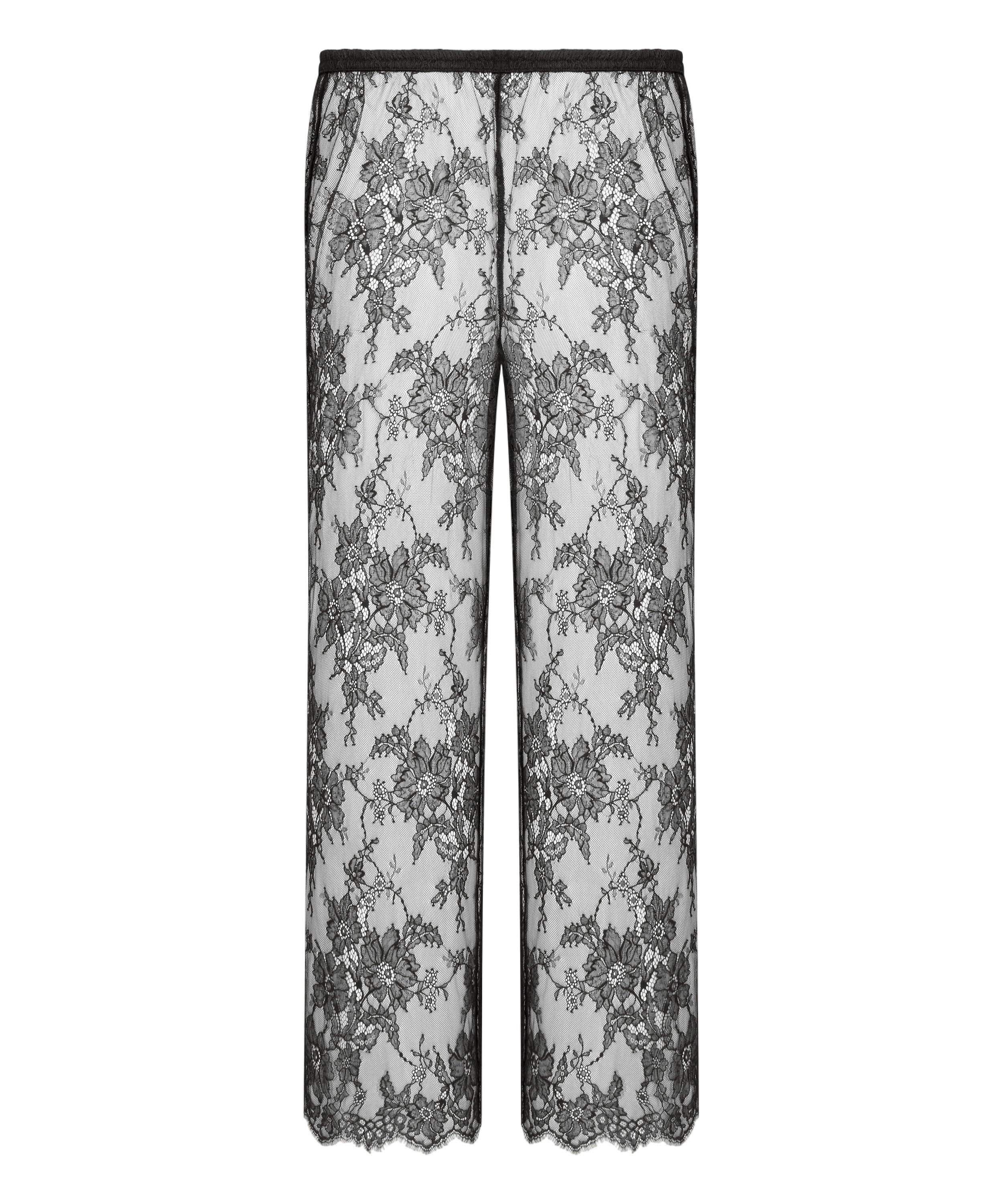 Pyjamasbyxor Cecilia, Svart, main