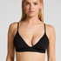 Triangel Bralette Smooth, Svart