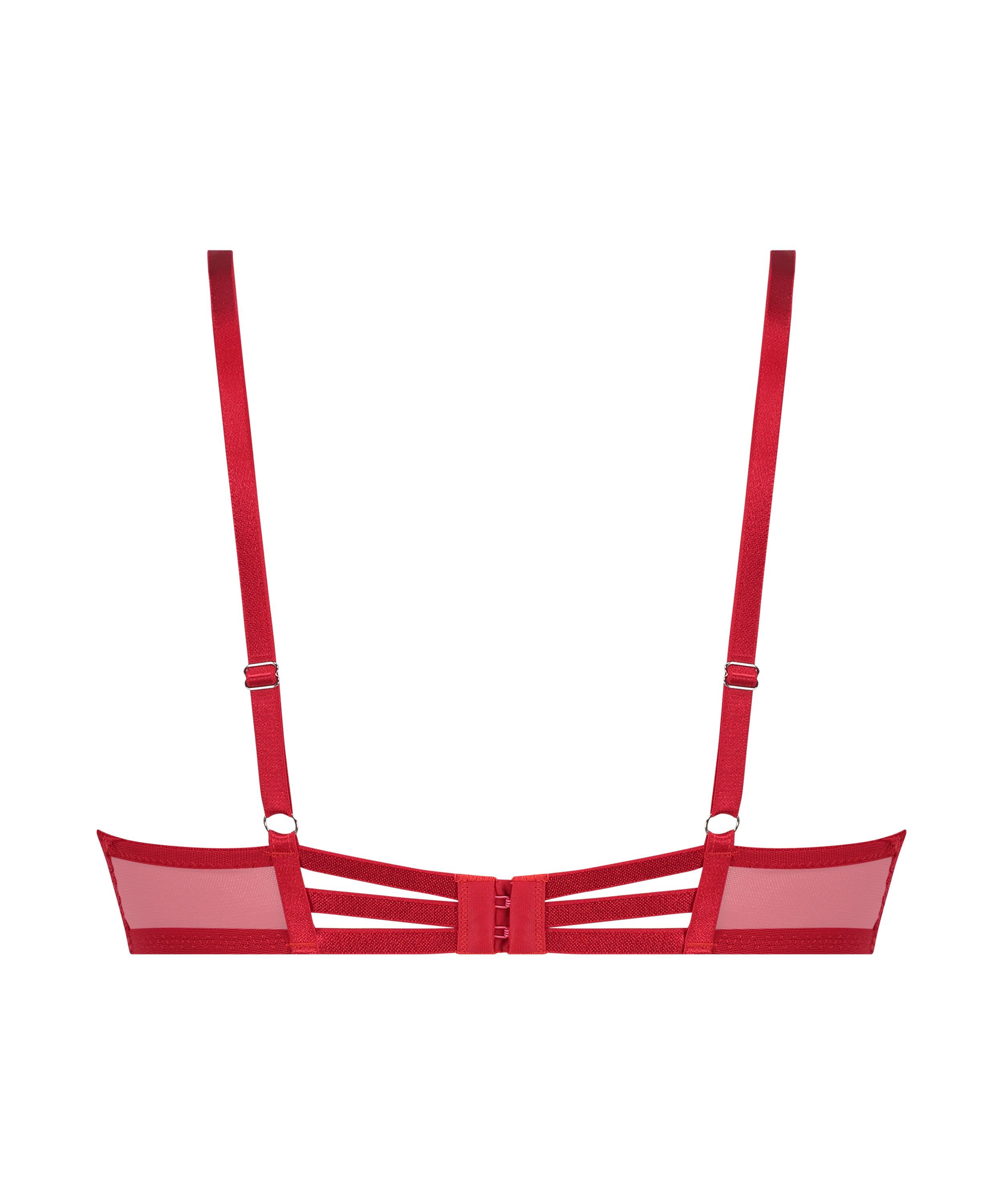 Formpressad maximiser-bh med bygel Arabella, R&ouml;d, main