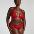 Bralette Charlotta, Röd