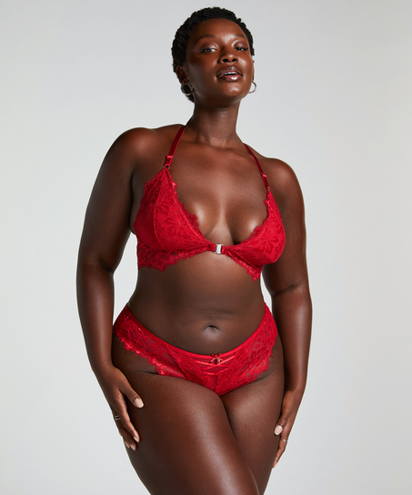 Bralette Charlotta, Röd