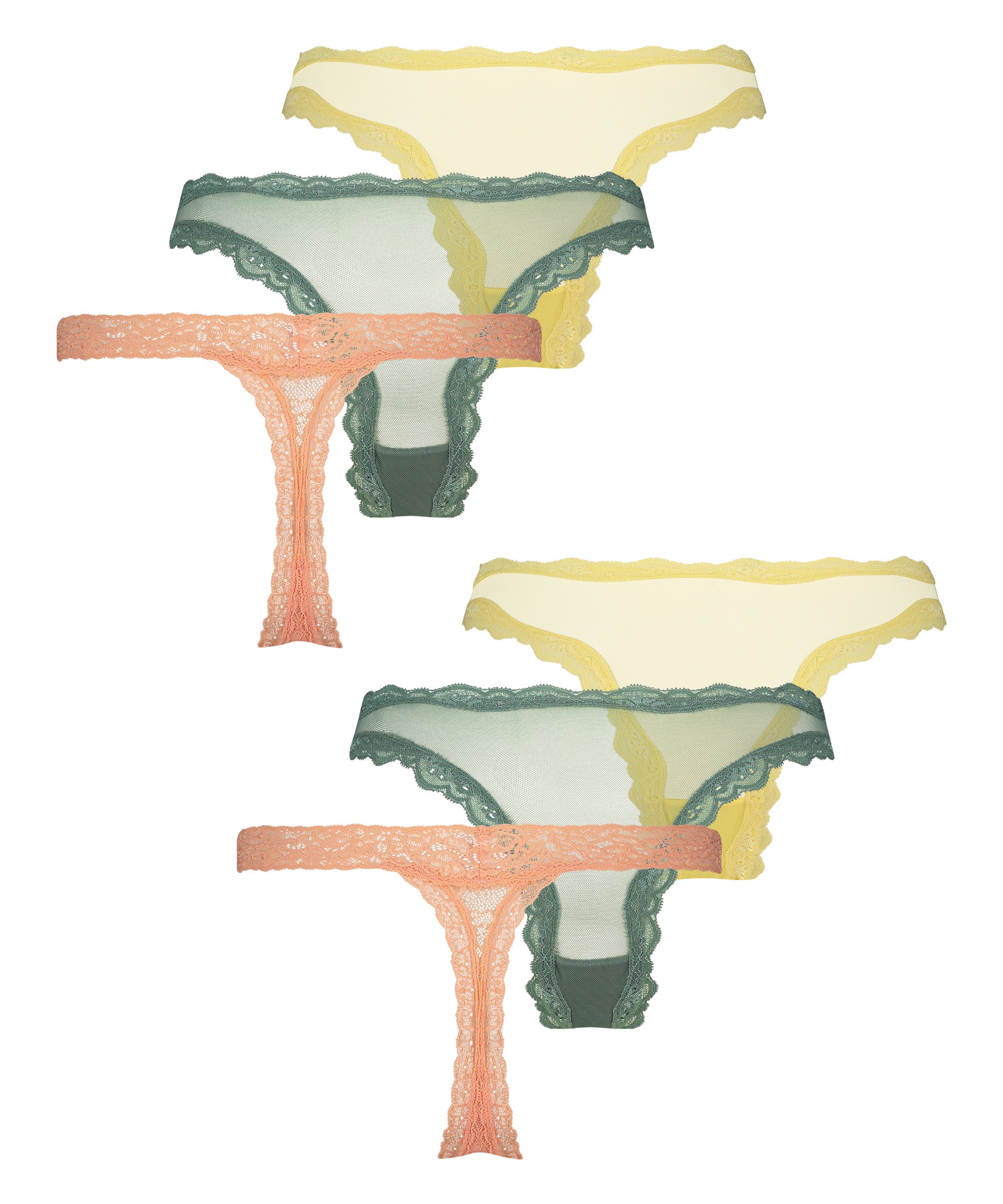 6-pack Braziliantrosa, Gul, main