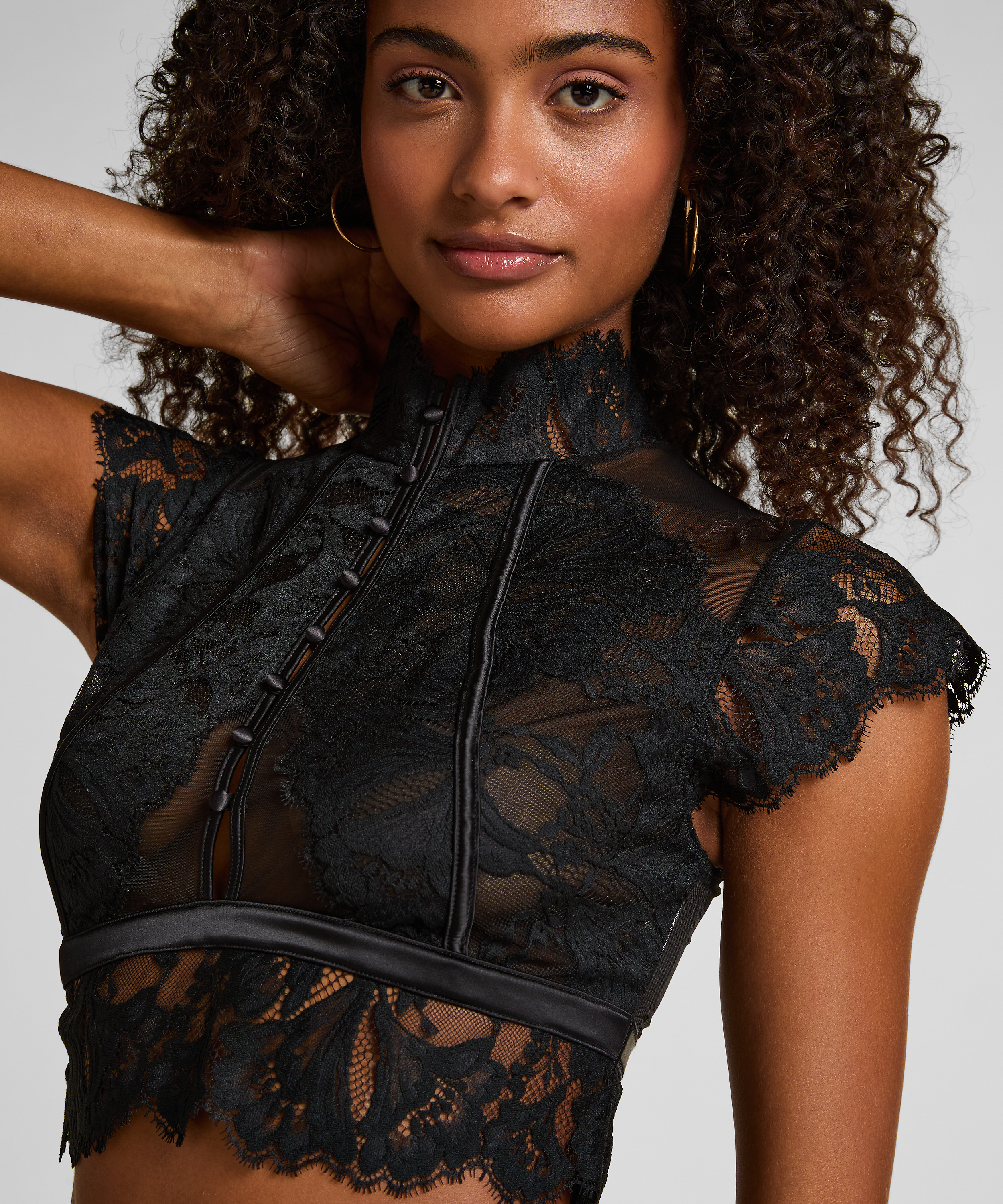 Bralette Amelia, Svart, main