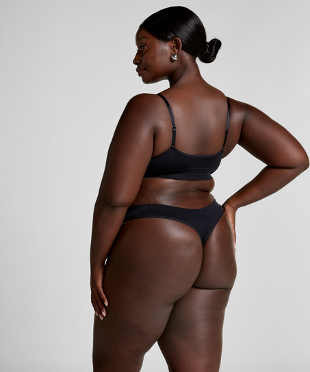 Dide stringtrosa, Svart