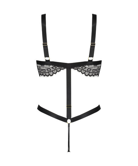 Body med &ouml;ppen gren Ginger, Svart