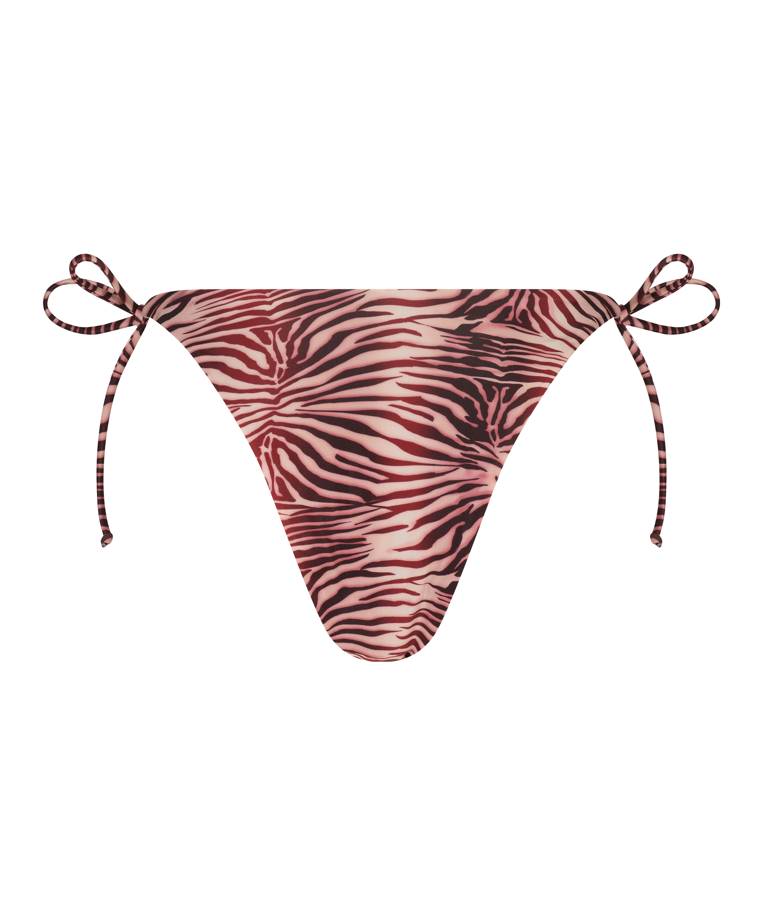 Högt skuren bikiniunderdel Chile , röd, main