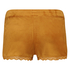 Shorts Velour Lace, Gul