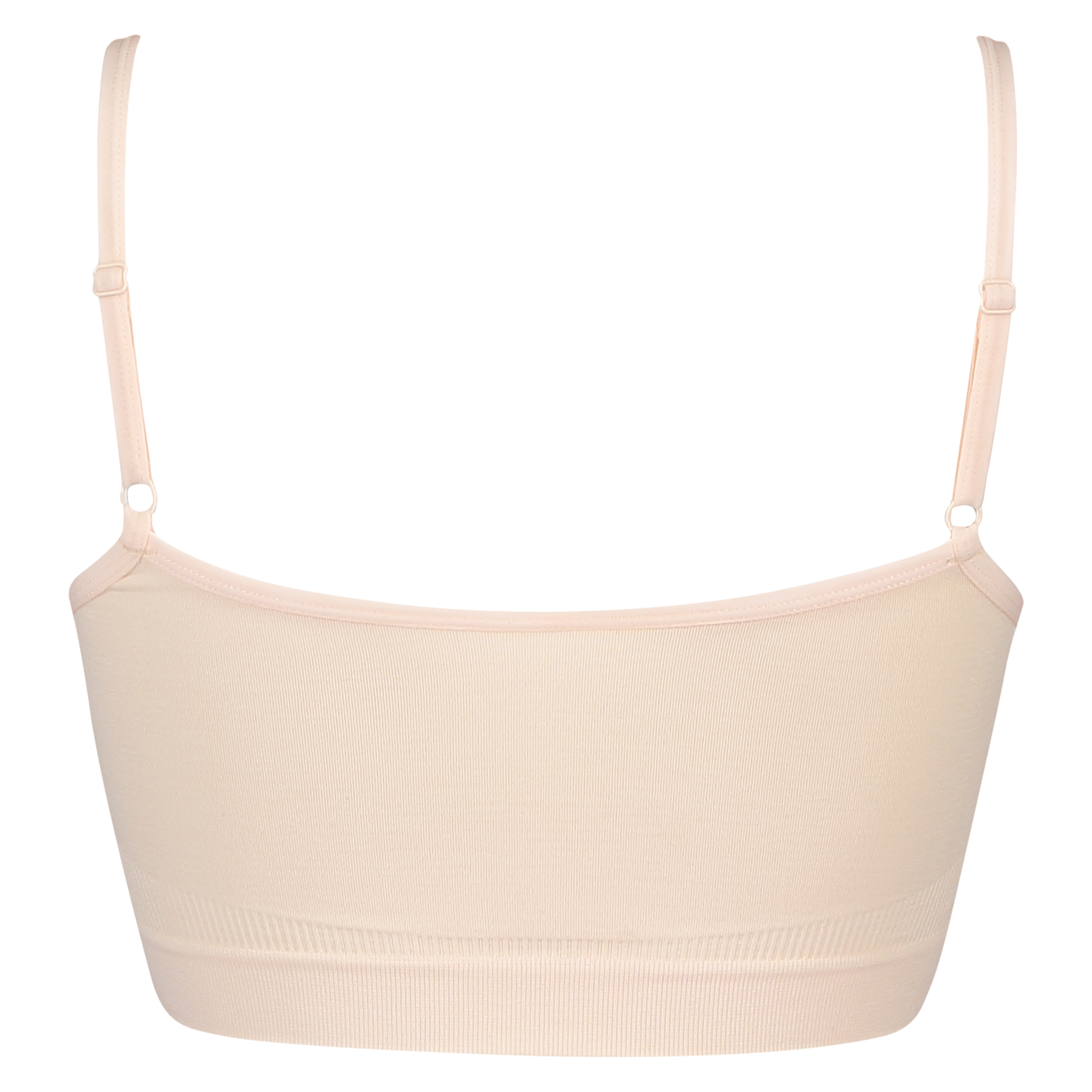 Sömlöst linne Strappy, Beige, main