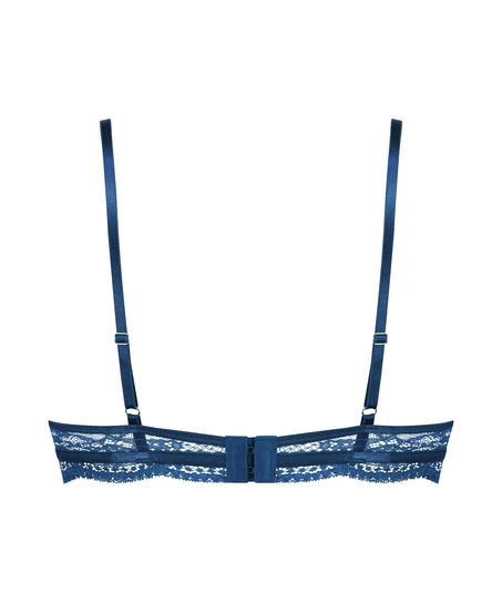 Icke-vadderad bygelbehå Isabelle, Blå