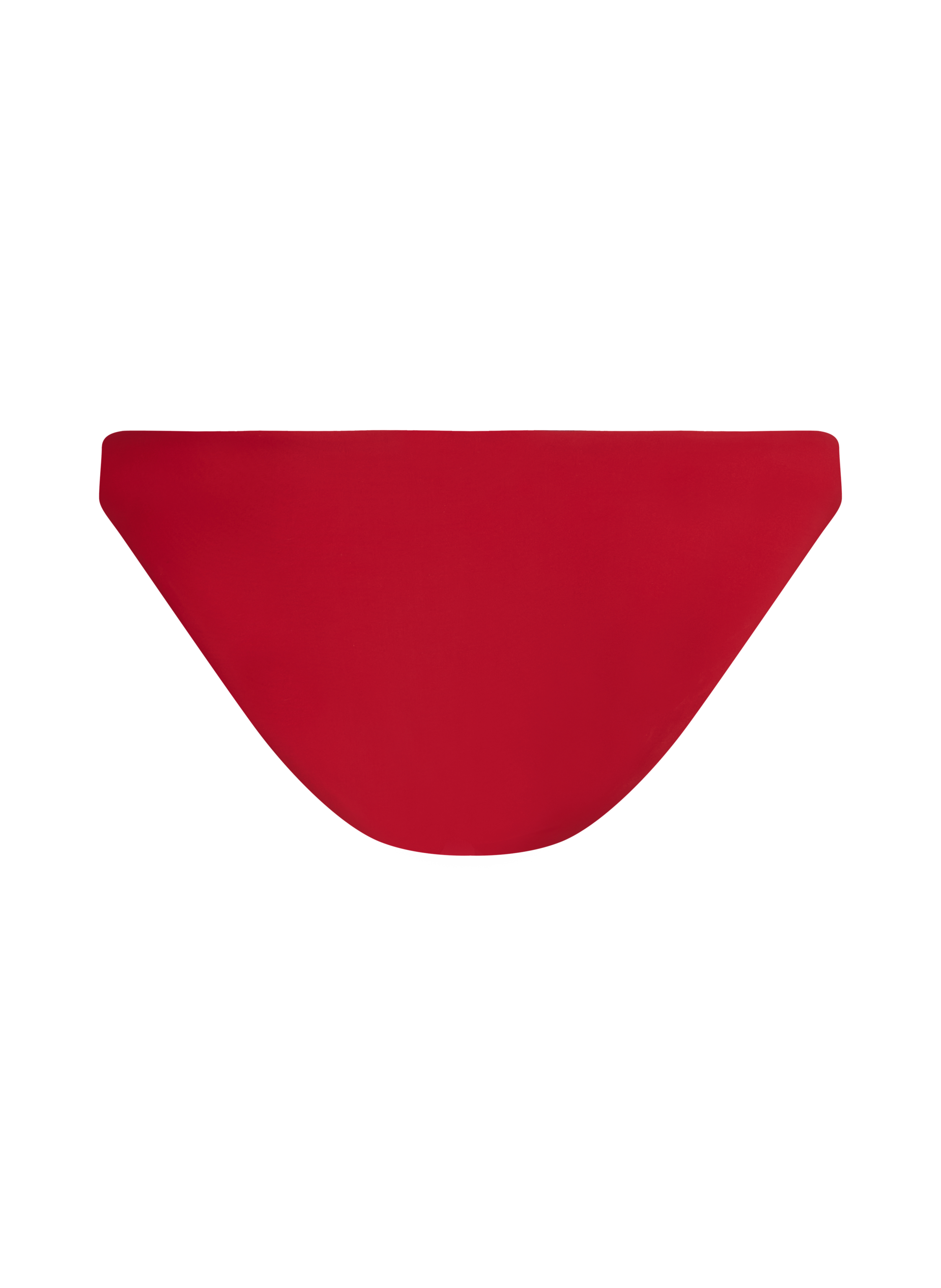 Högt Skuren Bikiniunderdel Luna, Röd, main