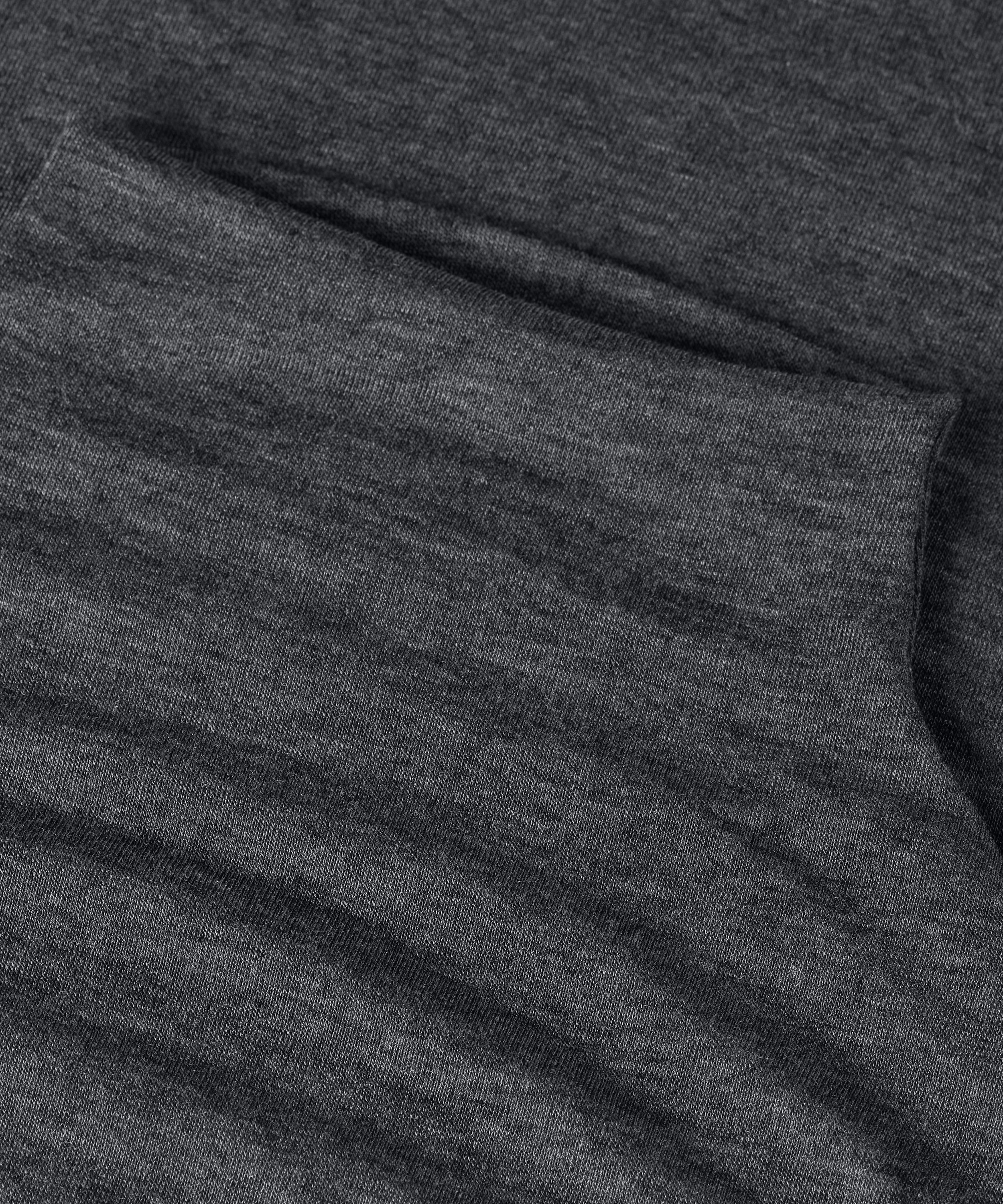 super soft cashmereblandad-topp med polokrage, Grå, main