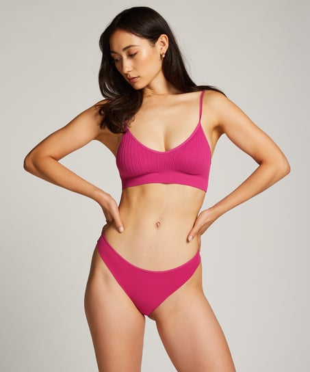 Stringtrosa Invisible Lace Back, Rosa