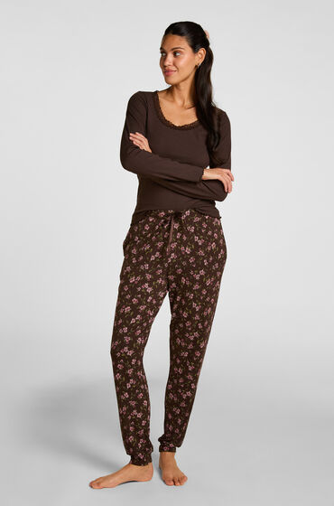 Hunkemöller Pant Jersey Print pyjamas & nattlinnen dam – bild 7